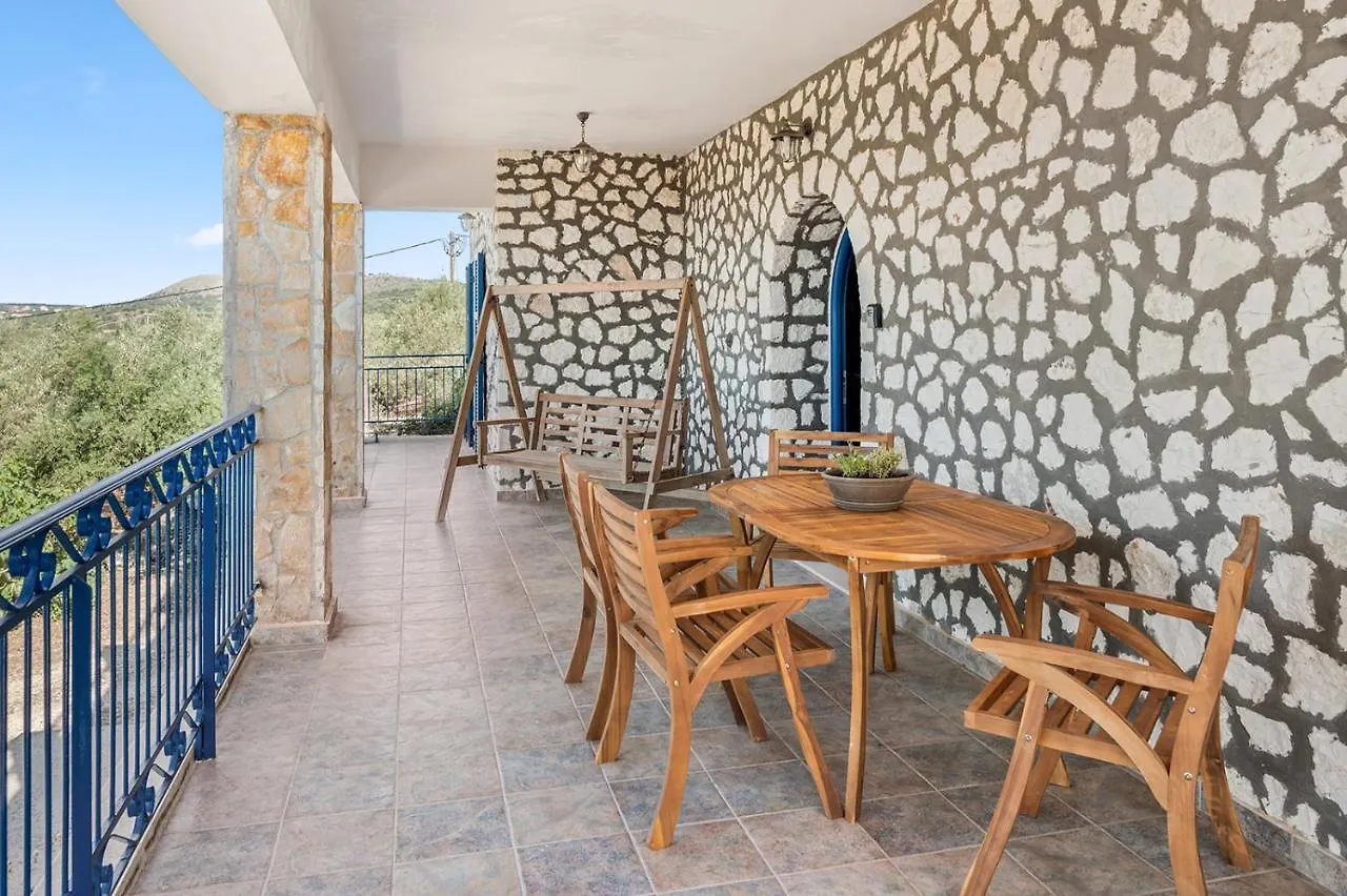 Stone House In Olive Grove - Former Denis Stone Villa Trapezaki