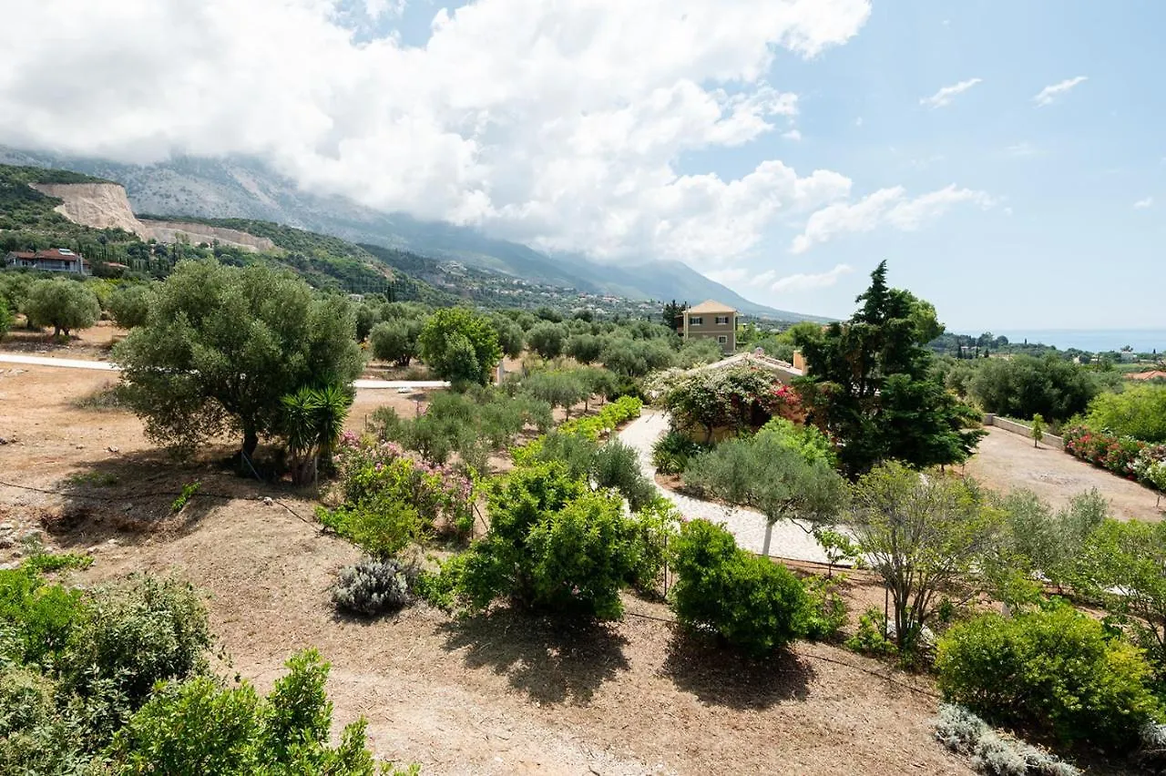 Stone House In Olive Grove - Former Denis Stone Villa Trapezaki
