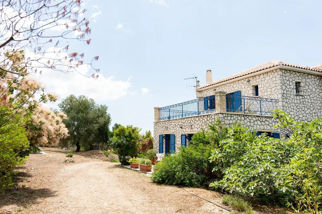 Stone House In Olive Grove - Former Denis Stone Villa Trapezaki